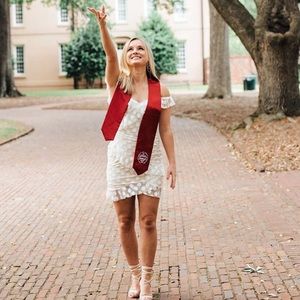 White Polka Dot Dress